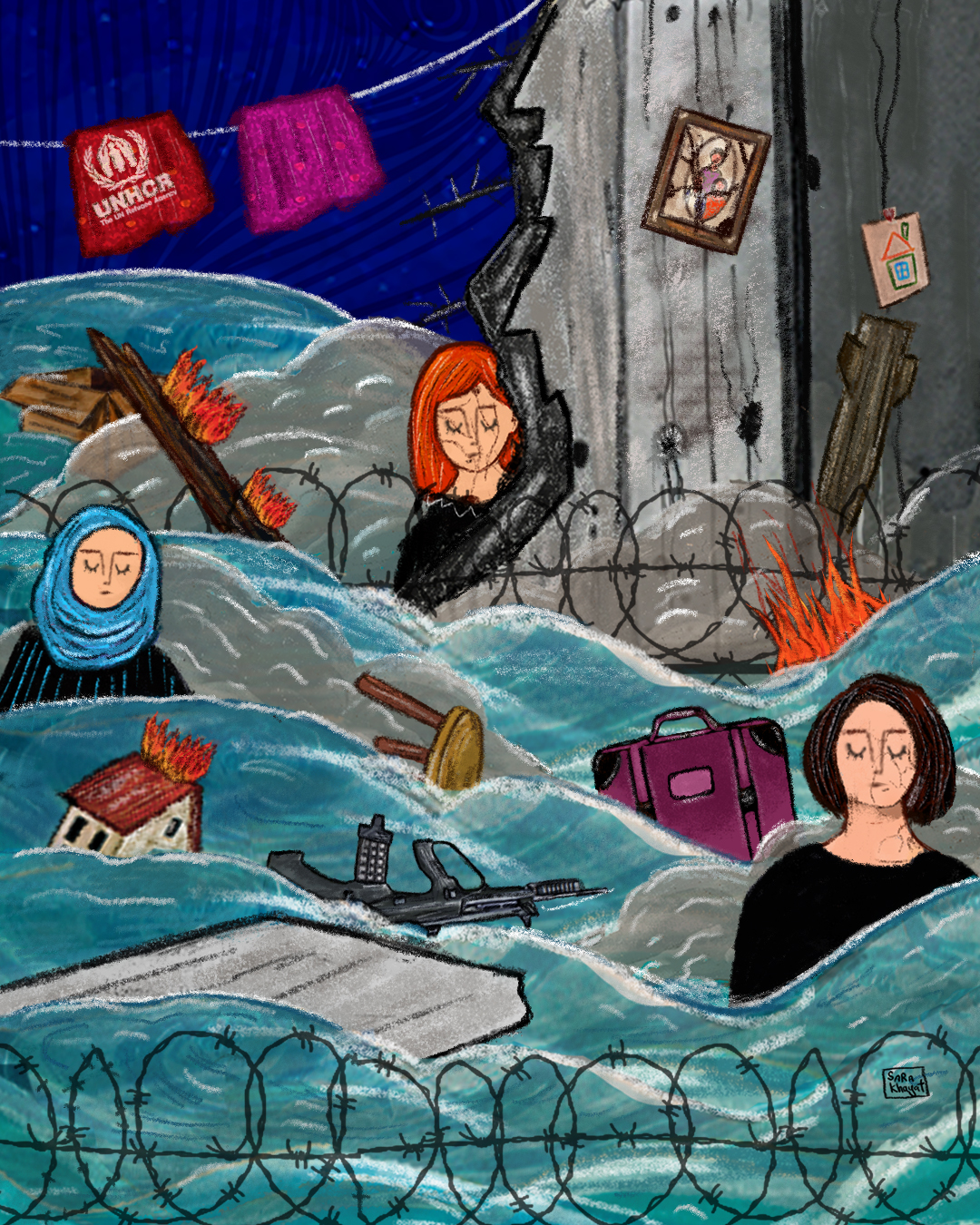 “Kadın kaçırma vakaları da hâlâ ele alınmış değil”