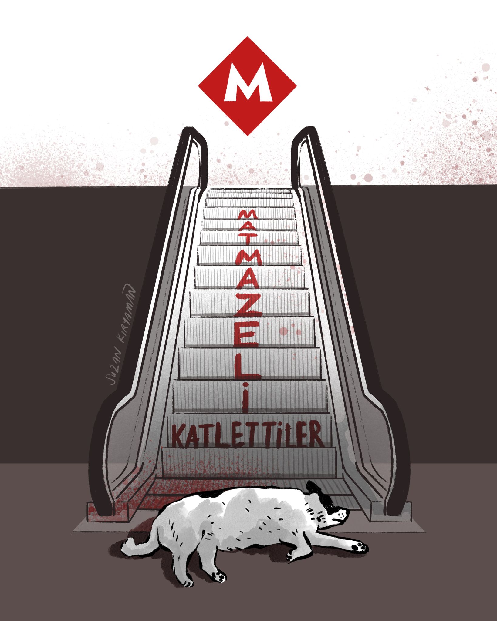 Metroda katledilen Matmazel için adalet!