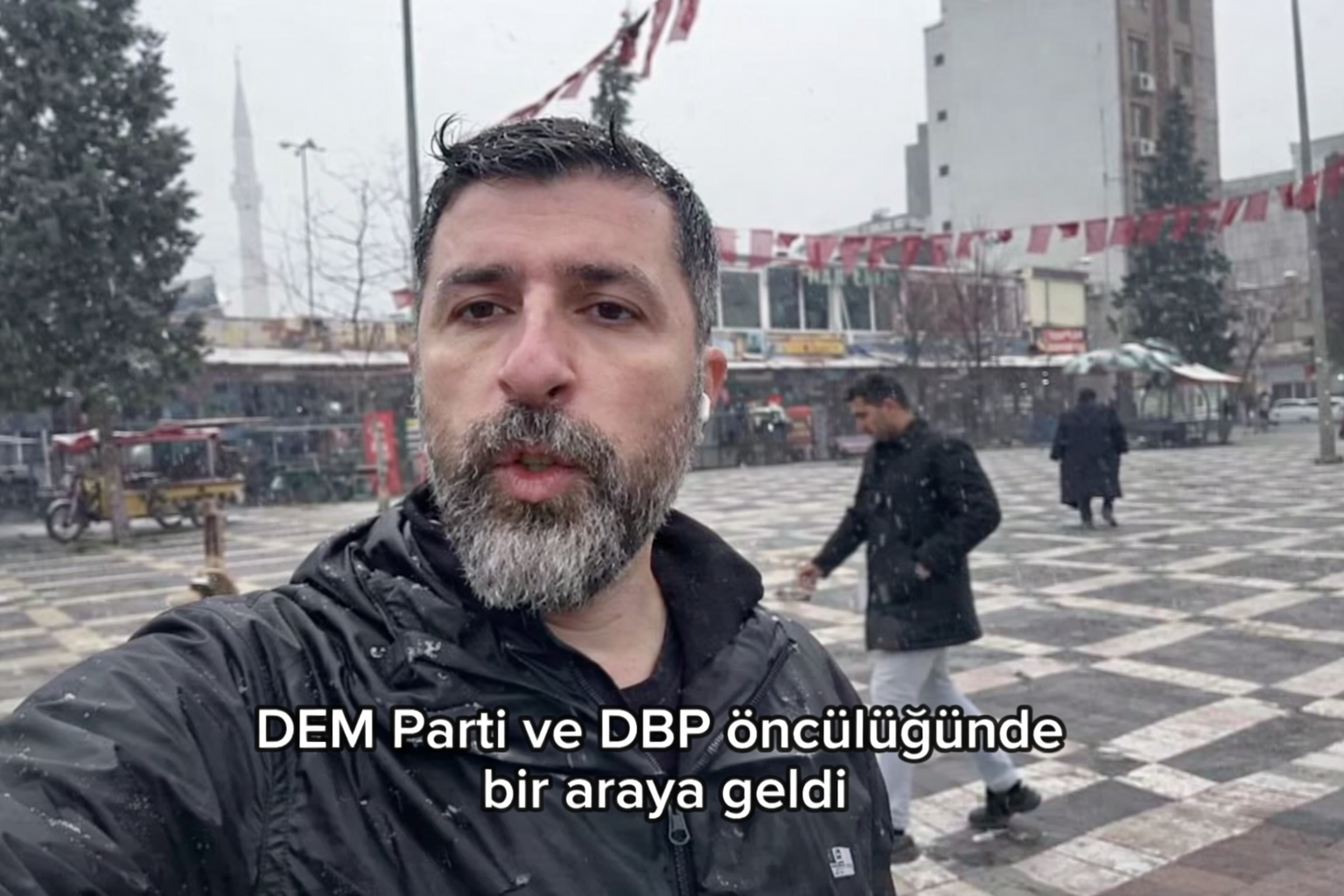 Rojava dayanışma yürüyüşüne polis engeli