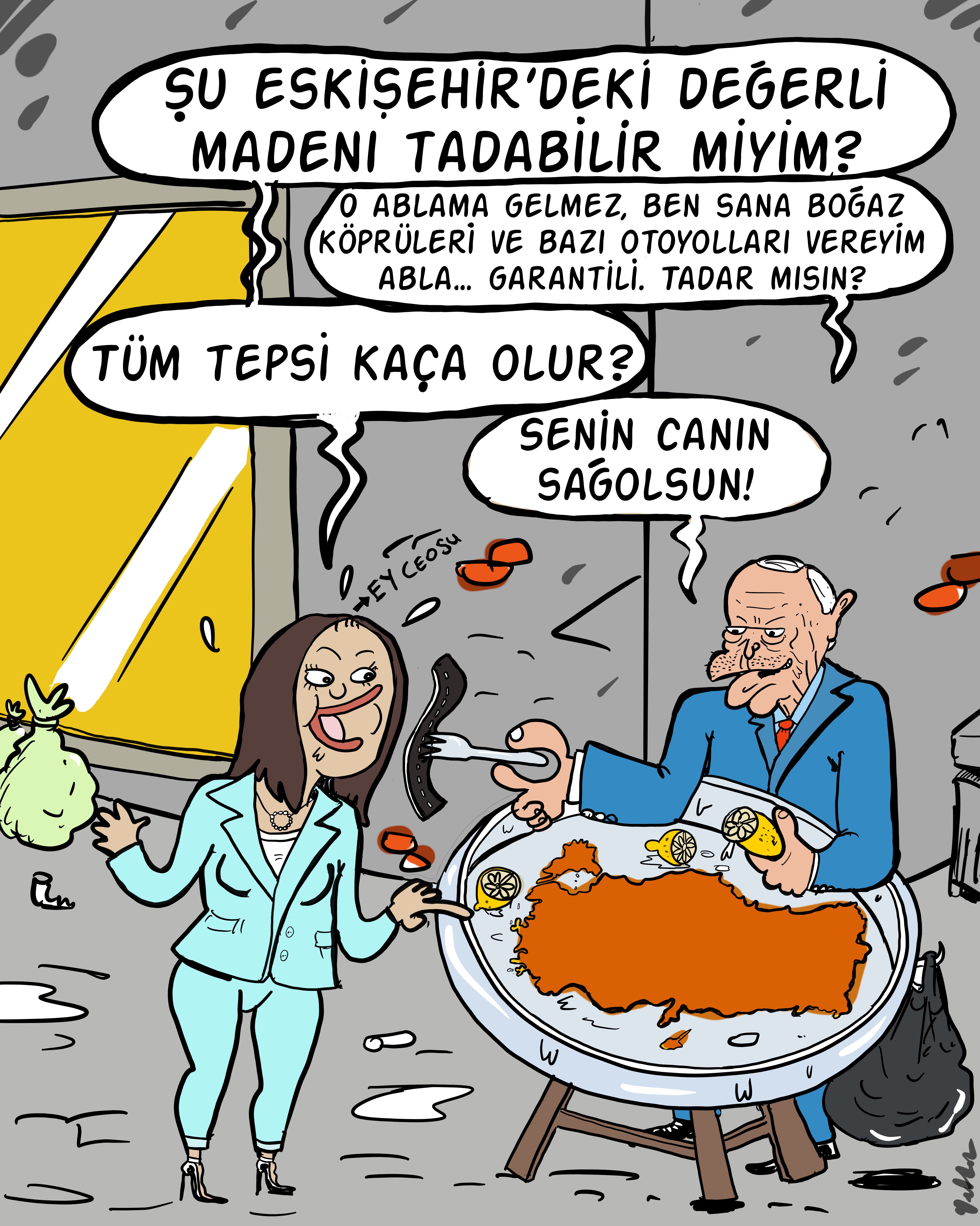 Tüm tepsi kaça?