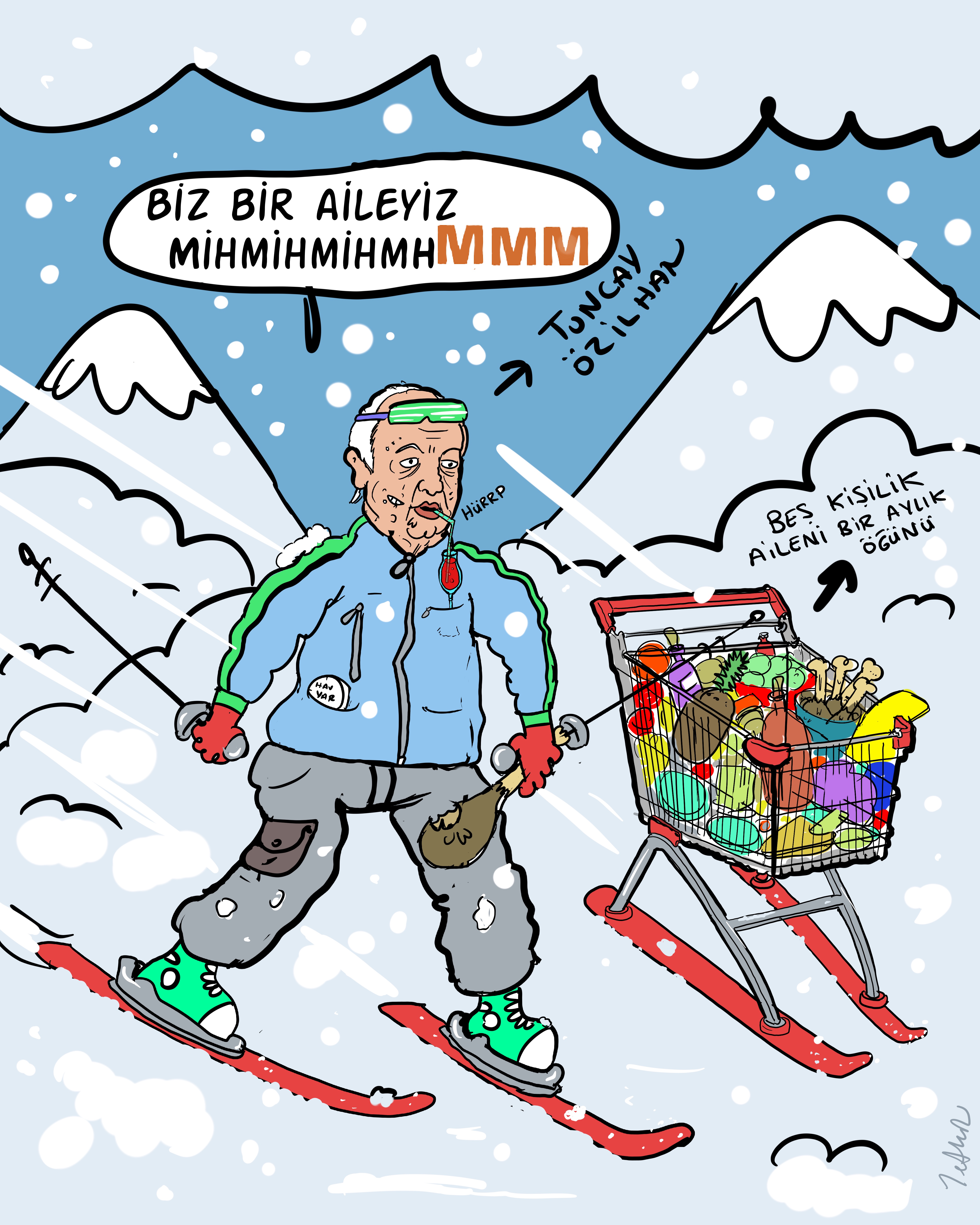 “Biz bir aileyiz…”