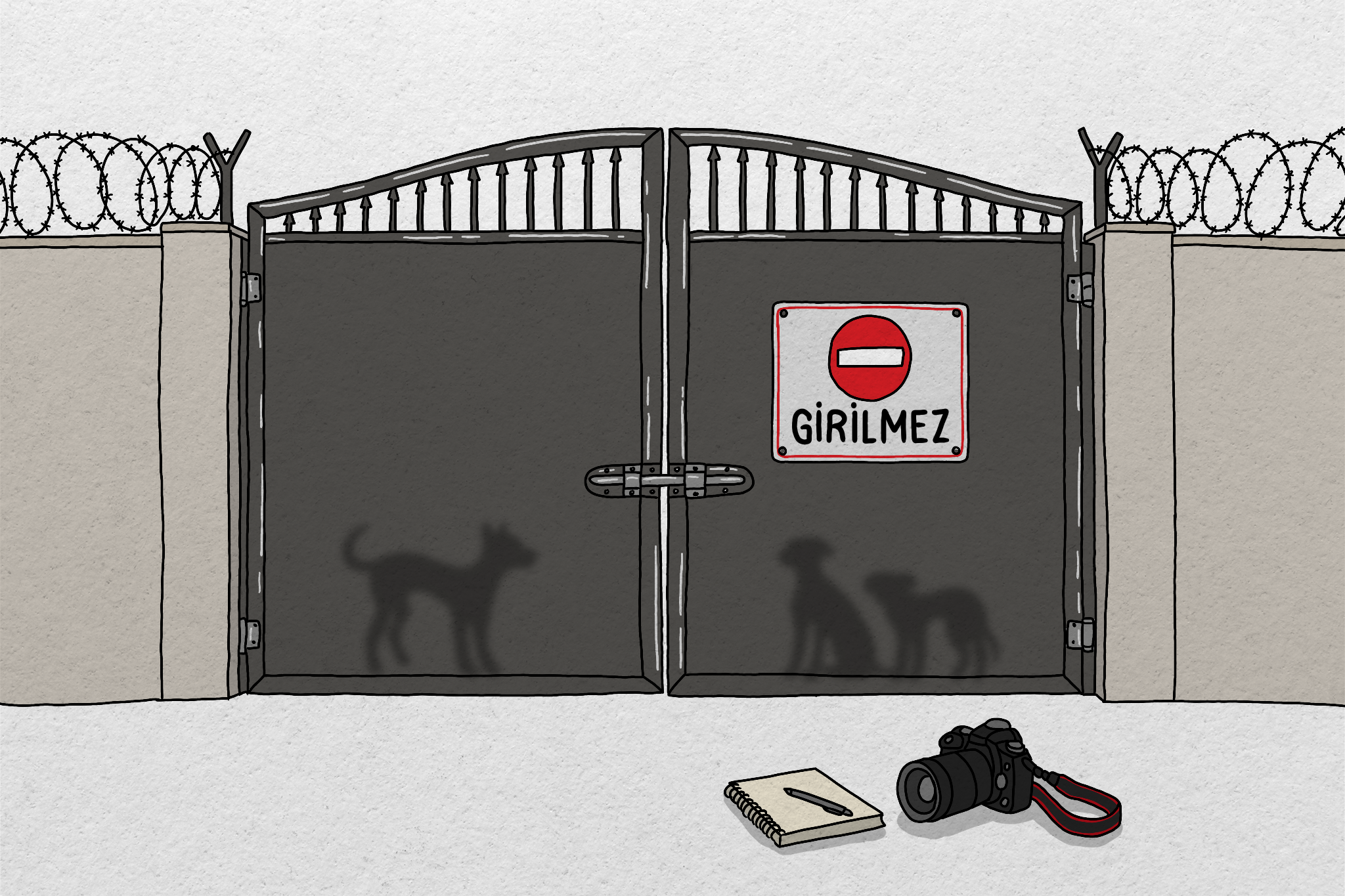 “Gazeteciler barınaklara girmedikçe içeride ne olduğunu bilemeyeceğiz”