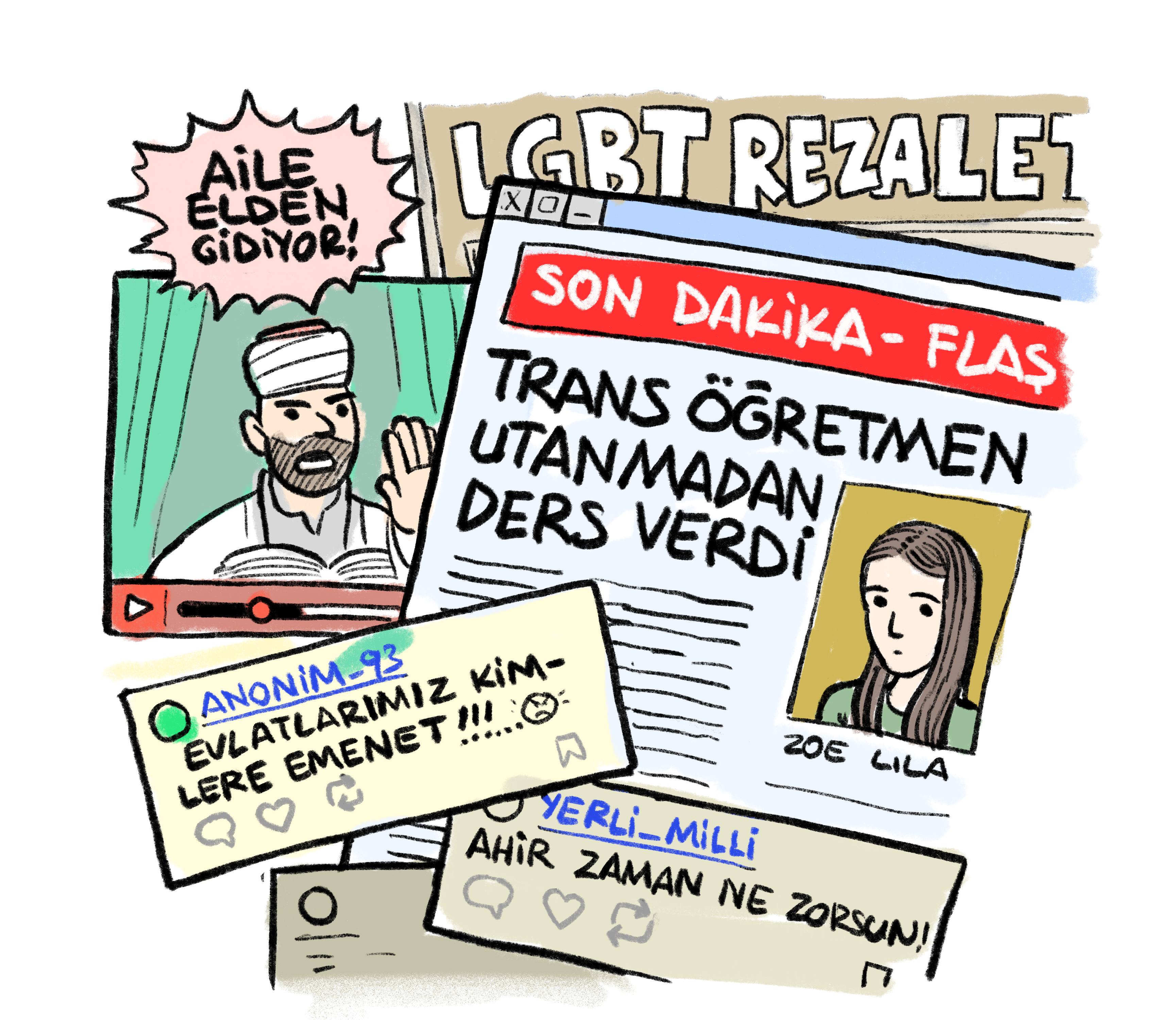 Çalışma hakkının peşinde bir öğretmen Zoe Lila